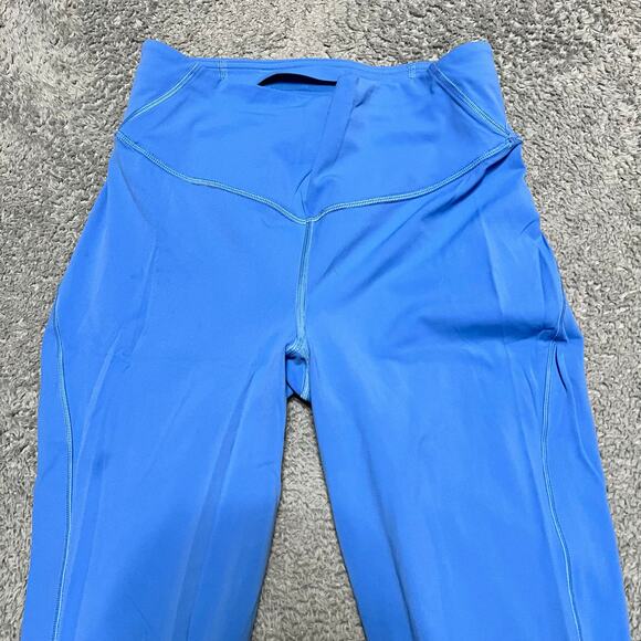 Lululemon Leggings Pants Womens 6 Base Pace High Rise Nulux w5dyns Blue * - Picture 3 of 9